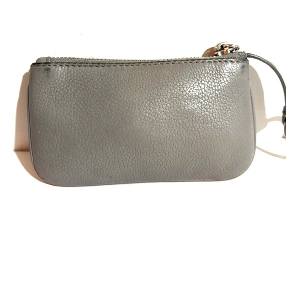 Marc by Marc Jacobs Metallic Gray pouch wristlet leather - Picture 2 of 5